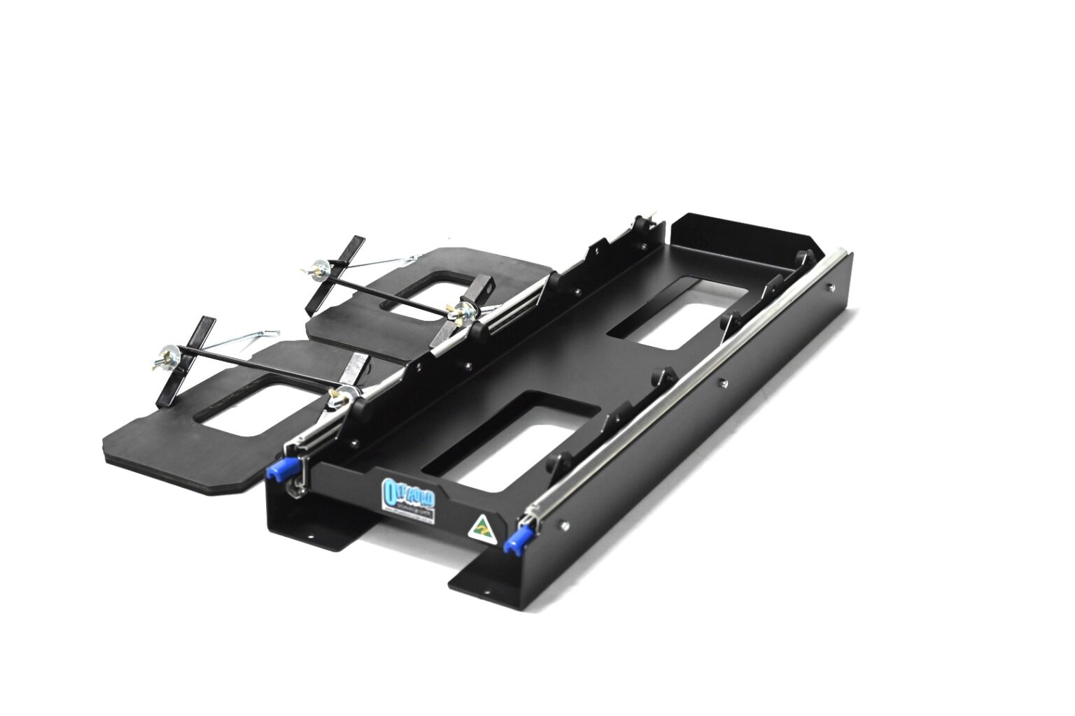 Double Battery Carrier slide-out : suits Caravan tunnel boot - Off Road ...