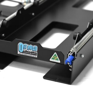 Double Battery Carrier slide-out : suits Caravan tunnel boot - Off Road ...