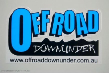Off Road Downunder sticker