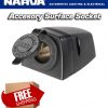 NARVA 12v Acc Socket (Surface mounted in housing) 81025BL - Image 4