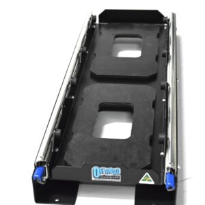 Double Battery Carrier slide-out : suits Caravan tunnel boot - Off Road ...