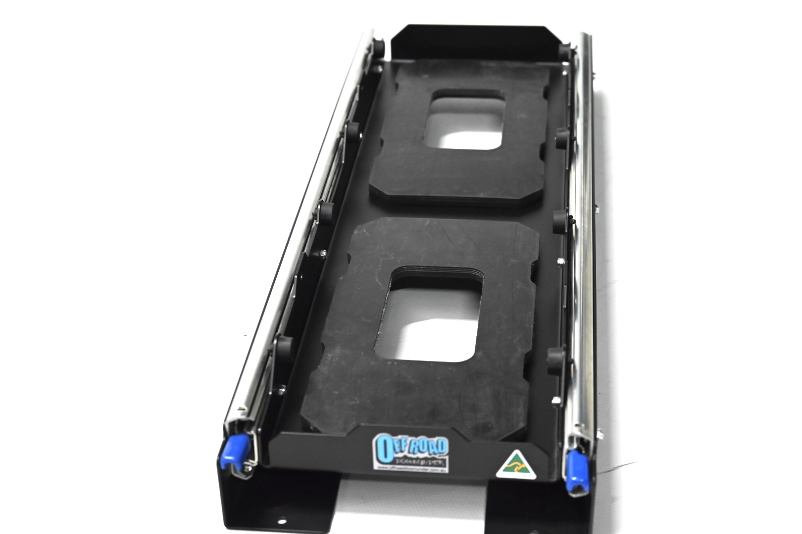 Double Battery Carrier slide-out : suits Caravan tunnel boot - Image 7