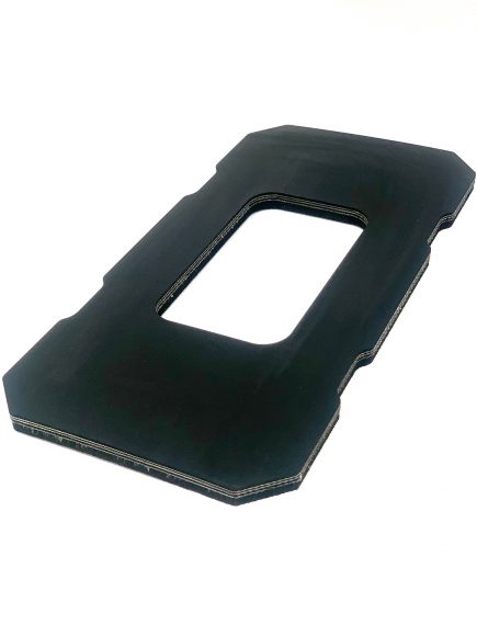 Rubber insert for ORD battery tray
