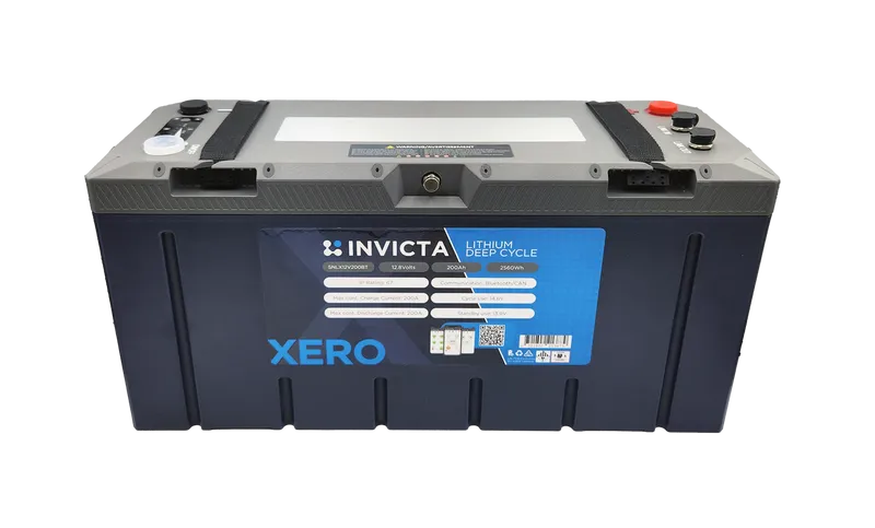 Invicta 12V 300Ah Xero Lithium Battery with Bluetooth SNLX12V300BT