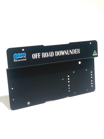 ORD Bracket for Fuse Block / CEL-FI GO or CEL-FI ROAM R41: Behind rear seat 79 series Landcruiser (SKU: ORD79-BRSFUSEBKT)