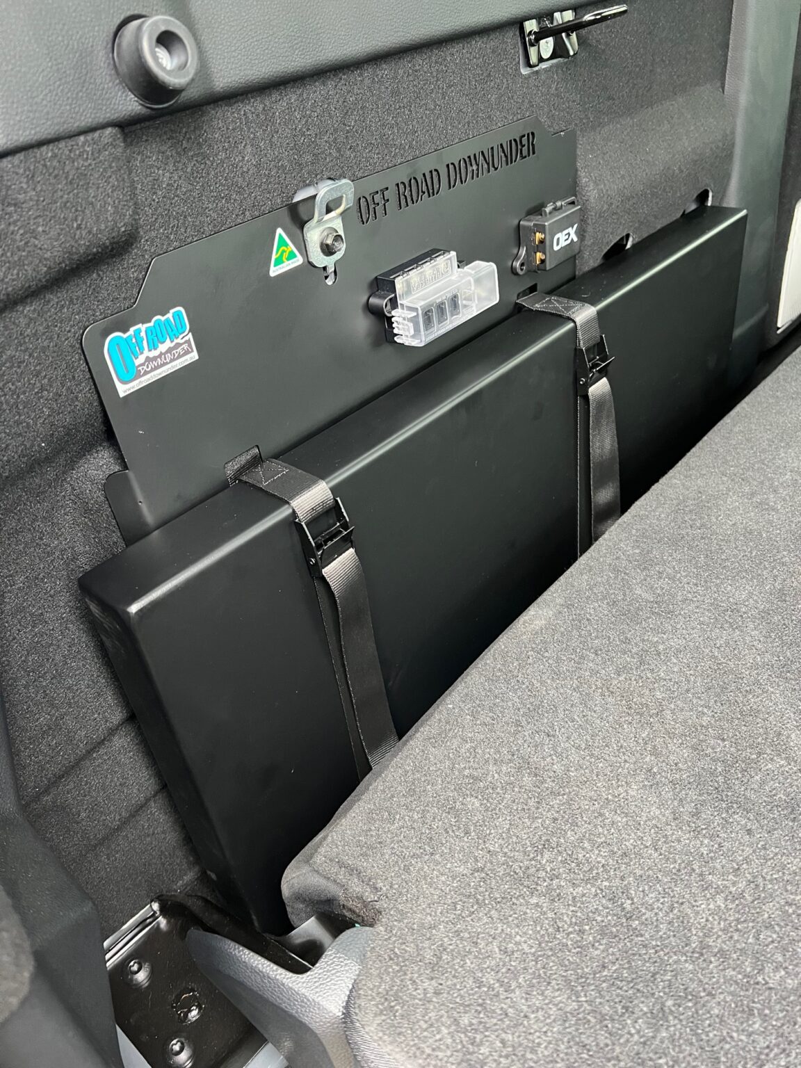 Ford Ranger NEXT-GEN RA Model: Behind rear seat 'Super Slim Lithium ...