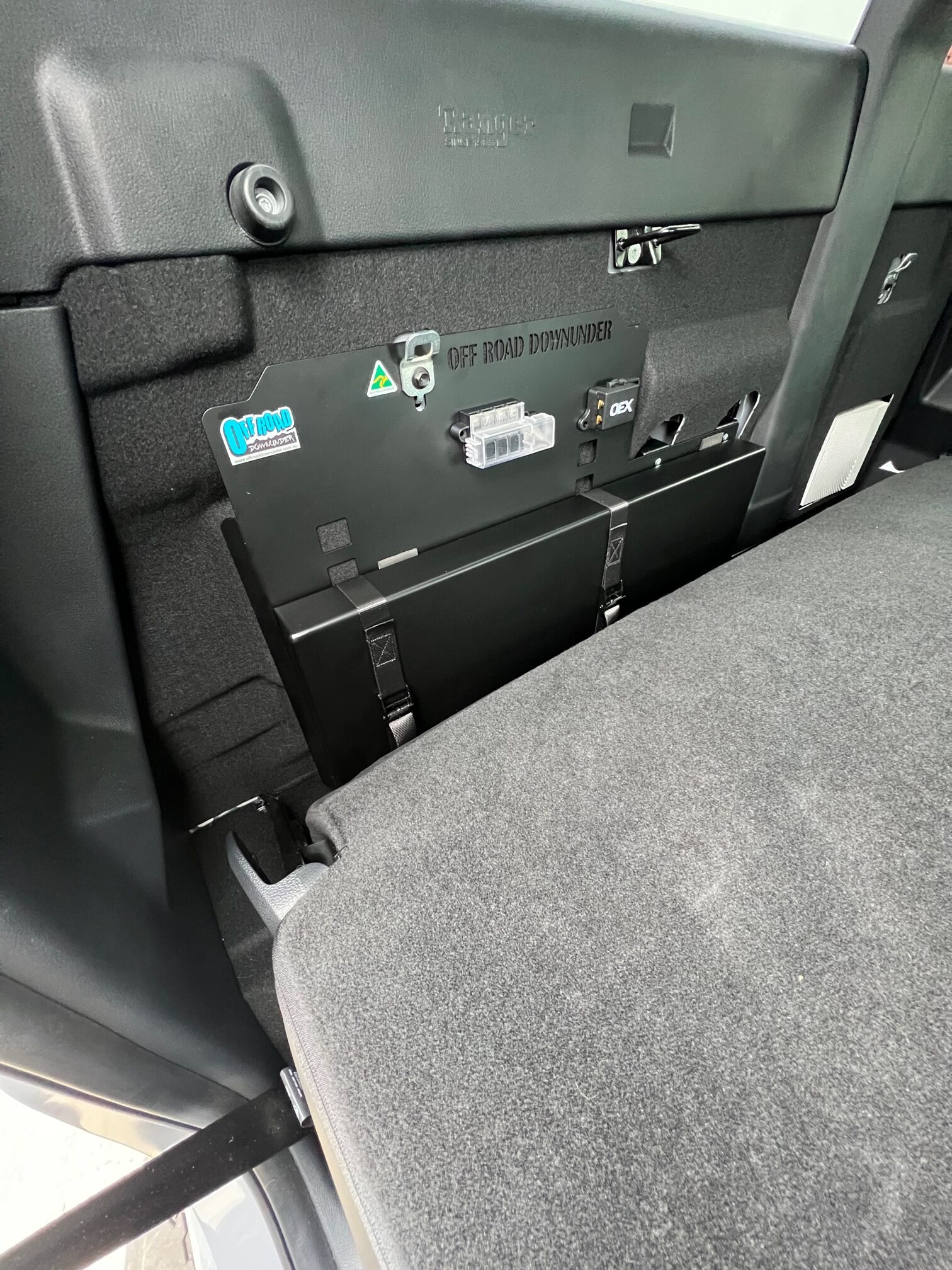 Ford Ranger NEXT-GEN RA Model: Behind rear seat 'Super Slim Lithium' mounting system bracket - Image 12