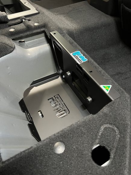 ORD Dual Battery Tray suits LITHIUM battery in Ford PX PX2 PX3 Ranger +Ranger Raptor (2011on) + Current 2022 on RA Next Gen Ranger (Dual Cab ONLY)