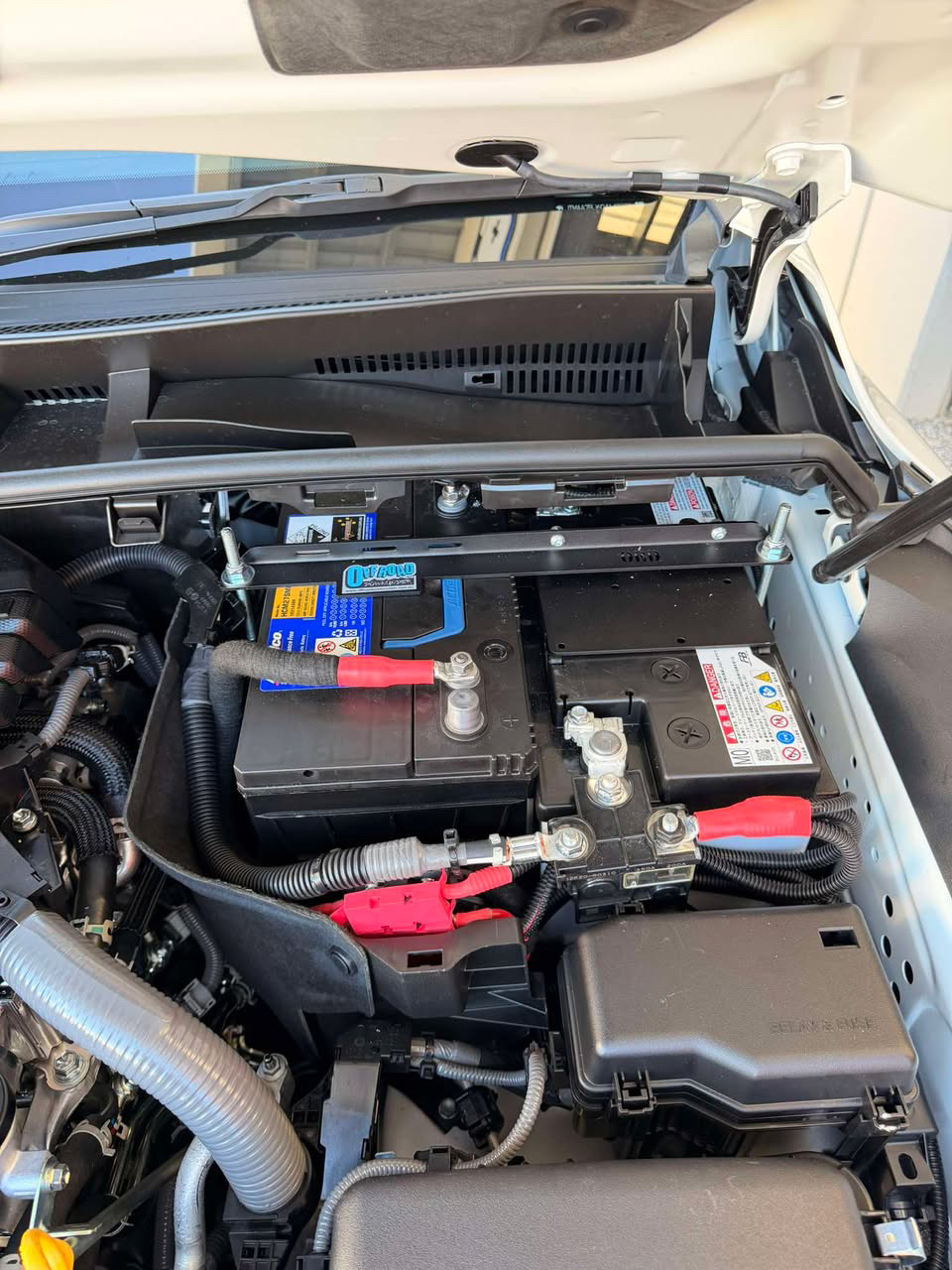 ORD Under Bonnet Dual Battery Tray with Midi Fuse Bracket: Suits Toyota LandCruiser LC300 series - Image 19
