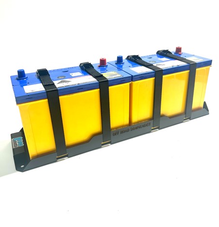 ORD Twin 100Ah Battery Tray - Universal