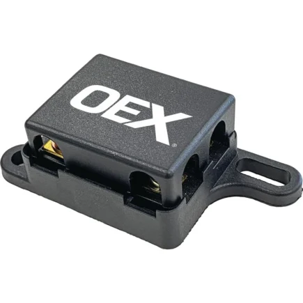 OEX Twin In-line ANG / ANS Midi Fuse Holder with Cover - ACX6535