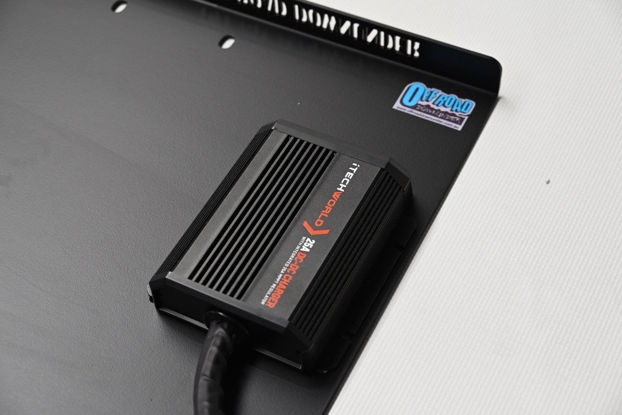 ORD Battery mounting bracket: Behind rear seat 79 series Toyota LandCruiser (SKU: ORD79-BRSMPLATE-V2) - Image 13