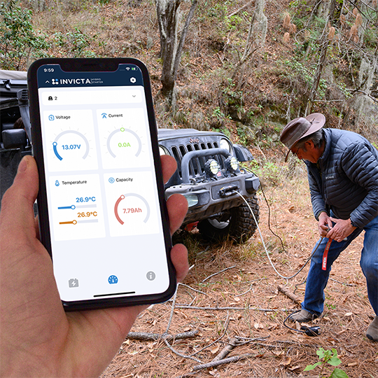 Invicta Hybrid Lithium Battery 1000cca 12v 60ah (Start/Aux) suits Toyota LandCruiser Prado 250 series 2024-current - Image 3