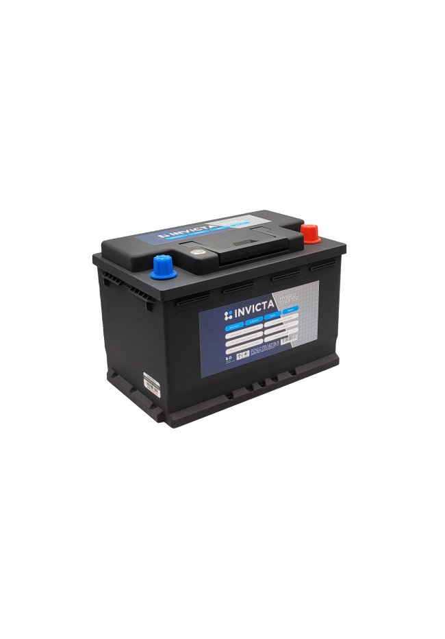 Invicta Hybrid Lithium Battery 1000cca 12v 60ah (Start/Aux) suits Toyota LandCruiser Prado 250 series 2024-current