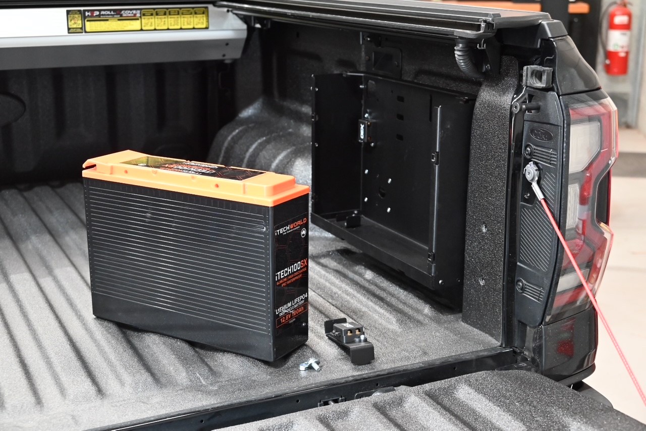 Slimline Tub Mount Battery Box V2 - Suits Ford Next Gen Ranger/Raptor and New Generation Volkswagen Amarok - Image 13