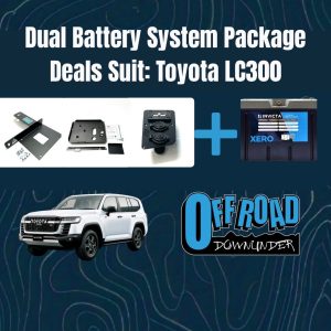 Bundle: Dual Battery System Package Deals: Suits Toyota LandCruiser LC300 series