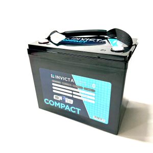 Invicta 12V 100Ah COMPACT Lithium Battery with Bluetooth (SKU: SNLCP12V100BT)