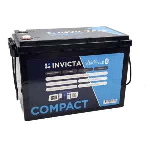 Invicta 12V 200Ah COMPACT Lithium Battery with Bluetooth (SKU: SNLCP12V200BT)